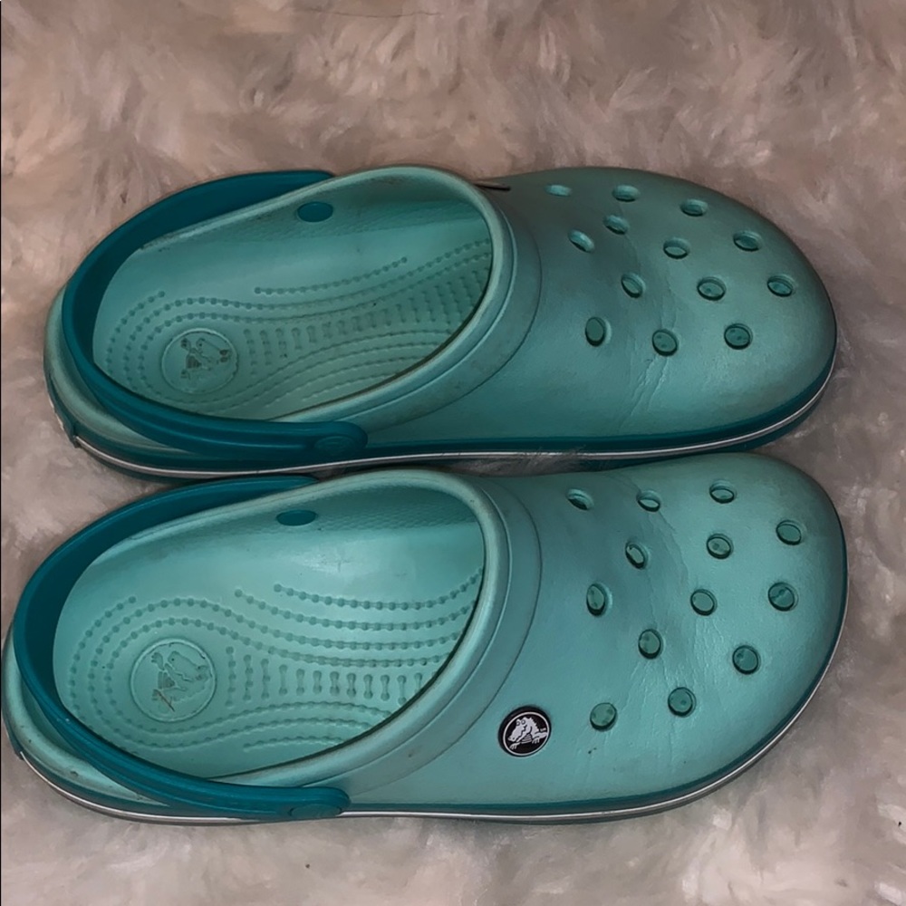 Blue Crocs
